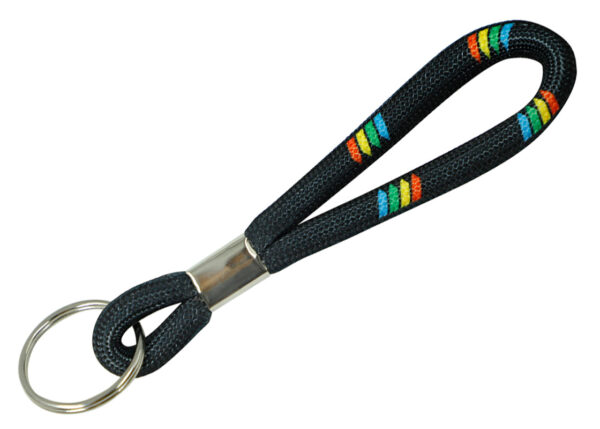 Printed Tubular Keyrings. Customized tubular keyring lanyard with a clip, with vibrant sublimated print, and is ideal for brand promotion.