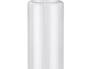 Eco-friendly rPET bottle RELITO 650 ml, customizable with company logo for green branding.