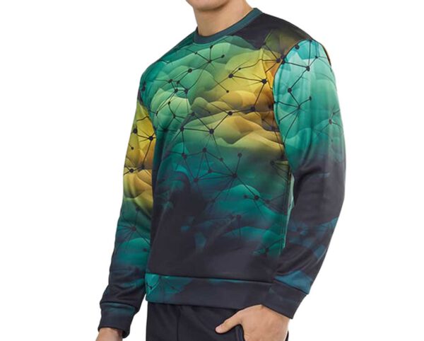Custom double-layer sweatshirt thermoactive. AMGS Group.